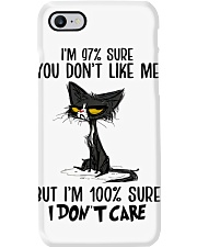 I DON'T CARE FUNNY CAT Phone Case tile