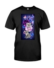 KOALA PURPLE BUTTERFLY FLOWER 2 Classic T-Shirt tile