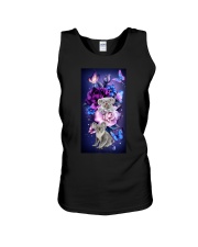 KOALA PURPLE BUTTERFLY FLOWER 2 Unisex Tank tile