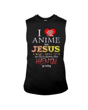 I love anime but Jesus always come first Sleeveless Tee tile
