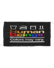 LGBT Human Beings Mask Face Cloth face mask front