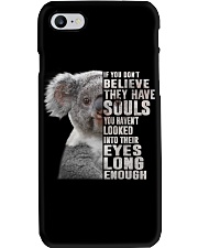 KOALA IF YOU DONT BELIEVE THET HAVE SOULS Phone Case tile