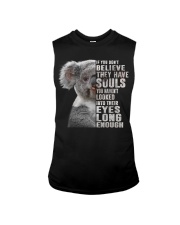 KOALA IF YOU DONT BELIEVE THET HAVE SOULS Sleeveless Tee tile