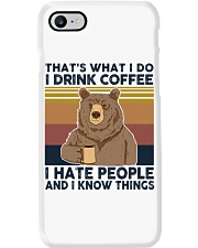Cat That's What I Do Phone Case tile