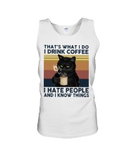 Cat That's What I Do Unisex Tank tile
