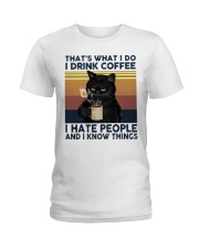 Cat That's What I Do Ladies T-Shirt tile