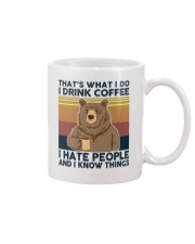Cat That's What I Do Mug tile