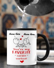 You're my Favorite cardio workout Color Changing Mug ceramic-color-changing-mug-lifestyle-76