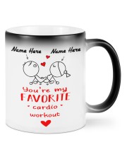You're my Favorite cardio workout Color Changing Mug front
