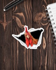 Chicken Crack Sticker - Single (Vertical) aos-sticker-single-vertical-lifestyle-front-05