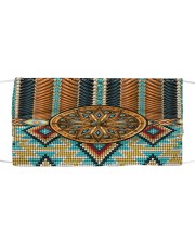Native American Tribal Patterns Cloth face mask front