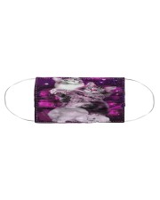 Cats Purple Cloth face mask aos-face-mask-coverlet-lifestyle-front-01