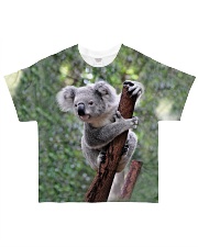 CUTE KOALA CLIMBING All-over T-Shirt front