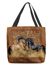 Couple Horse All-over Tote front