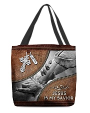 Js is my savior All-over Tote front