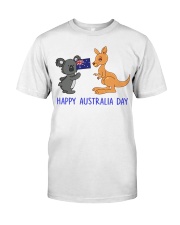 Koala And Kangaroo Happy Australia Day Classic T-Shirt front
