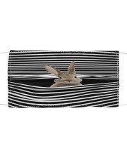 RABBIT STRING FACE Cloth face mask front