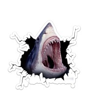 Shark Crack Sticker - Single (Vertical) front