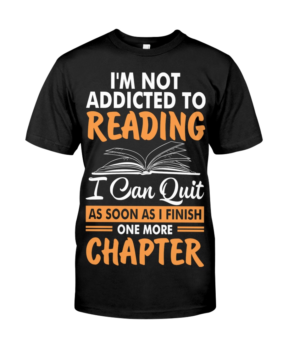 Addicted To Reading Classic T-Shirt