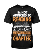 Addicted To Reading Classic T-Shirt front