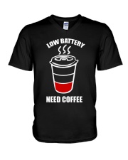 Coffee V-Neck T-Shirt thumbnail
