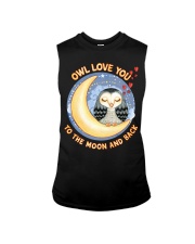 Owl Love You The Moon and Back Valentine Day Sleeveless Tee tile