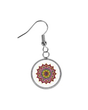 Beautiful Stylish Elegant colors Circle Earrings thumbnail