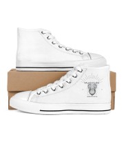 Corona 2020 - Alone is alone Men's High Top White Shoes thumbnail