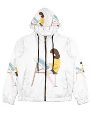 japanbulktest01 Women's All Over Print Full Zip Hoodie thumbnail