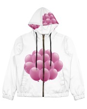 balloon test Women's All Over Print Full Zip Hoodie thumbnail