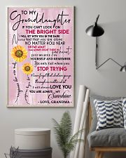 To My Granddaughter 11x17 Poster lifestyle-poster-1