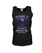 6 october break me Unisex Tank tile