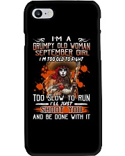 September Girl Phone Case tile