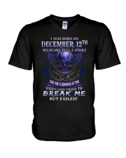 12 december break me V-Neck T-Shirt tile