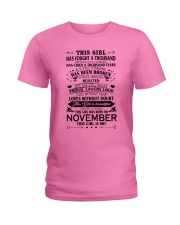 november girl Ladies T-Shirt tile