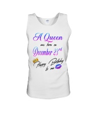 december a queen23 Unisex Tank tile