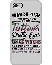 March Girl Phone Case tile
