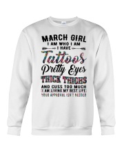 March Girl Crewneck Sweatshirt tile