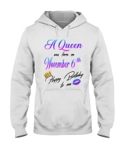 november a queen6 Hooded Sweatshirt tile