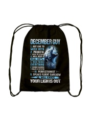 December Drawstring Bag tile