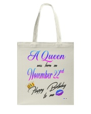november a queen22 Tote Bag tile