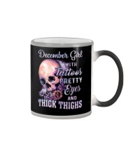 December Girl Color Changing Mug tile