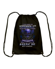 25 september break me Drawstring Bag tile