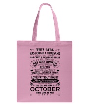 october girl Tote Bag tile