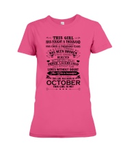 october girl Premium Fit Ladies Tee tile