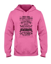 october girl Hooded Sweatshirt tile