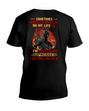I Look Back V-Neck T-Shirt tile