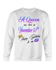 november a queen12 Crewneck Sweatshirt tile