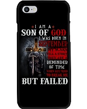 September Son Of God Phone Case tile