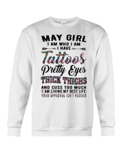 May Girl Crewneck Sweatshirt tile